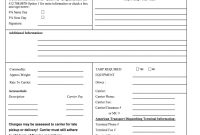 Rate Confirmation  Fill Online Printable Fillable Blank  Pdffiller in Load Confirmation And Rate Agreement Template