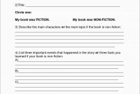 Rd Grade Book Report Template Free Fabulous Book Report Template for Book Report Template Grade 1