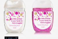 Ready To Pop Hand Sanitizer Labels Baby Shower Favors Digital  Etsy pertaining to Baby Shower Label Template For Favors