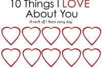 Reasons Why I Love You Cards Printable Templates Free Example throughout 52 Reasons Why I Love You Cards Templates Free