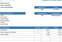 Rechnungen  Office with regard to Microsoft Office Word Invoice Template