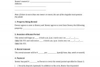 Rental Agreement  Fillable Printable Pdf  Forms  Handypdf pertaining to Yearly Rental Agreement Template