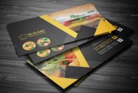 Restaurant Business Cardvejakakstudio  Graphicriver in Restaurant Business Cards Templates Free