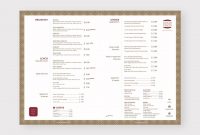 Restaurant Menu Template  Alfaera  Coreldraw Templates for Menu Template For Pages