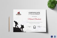 Rock Climbing Participation Certificate Template for Walking Certificate Templates