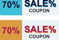 Sale Coupon Certificate Template Royalty Free Vector Image inside Sales Certificate Template