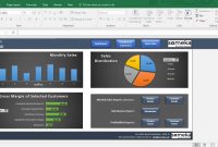 Sales Dashboard Template Excel Dashboard For Sales Managers  Etsy regarding Sale Report Template Excel