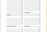 Sales Rep Call Sheet Template  Beconchina with regard to Sales Rep Call Report Template