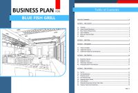 Sample Business Plan For Restaurant In The Philippines Bar Malaysia in Business Plan For Cafe Free Template