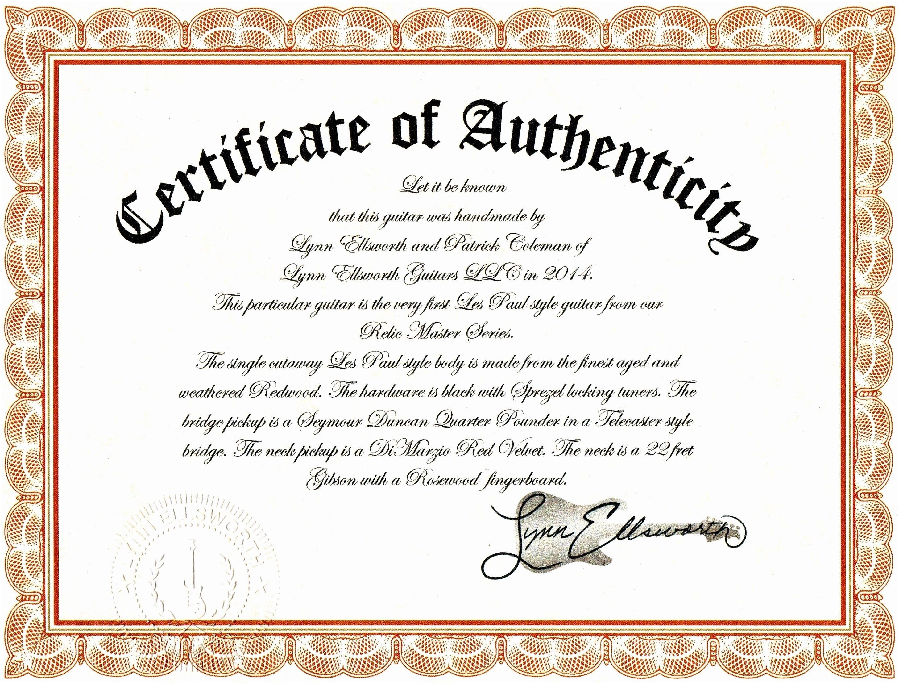 Sample Certificate Of Authenticity Photography Best Of Template Art inside Certificate Of Authenticity Photography Template