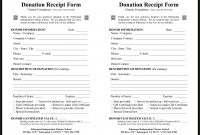 Sample Donation Forms Sale Contract Claim Template Letter Form throughout Donation Report Template