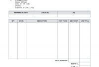 Sample Of Invoice Receipt Free Printable Invoice Sample Of Invoice with regard to Template Of Invoice In Word