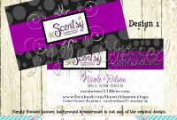 Scentsy Business Cards Scentsy Business Card Style  × Jpg V regarding Scentsy Business Card Template