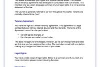 Scottish Secure Tenants Rights Leaflet Fill Online Printable regarding Scottish Secure Tenancy Agreement Template