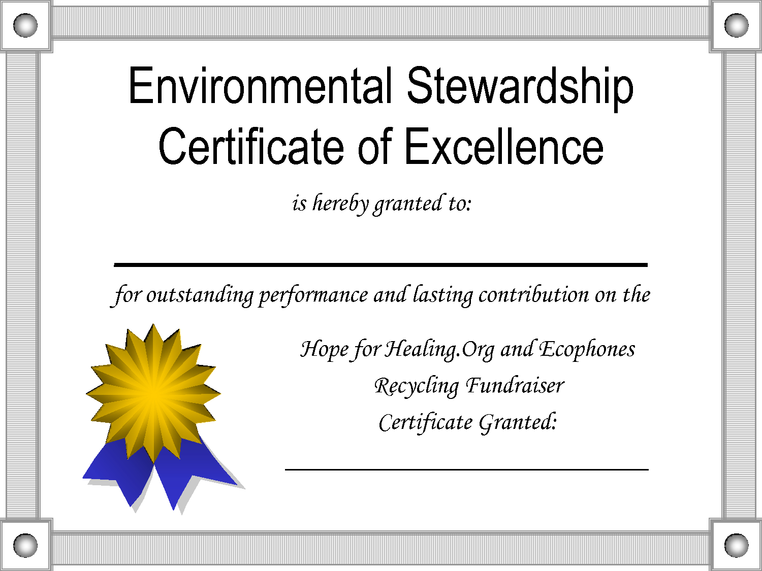 Sealpdfcertificateofexcellencetemplate pertaining to Award Of Excellence Certificate Template
