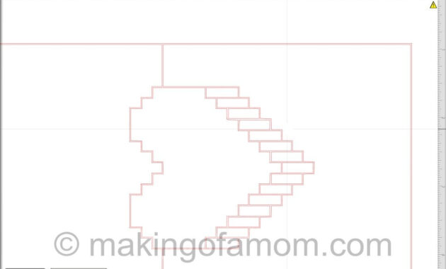 Silhouette Tutorial Valentine Pixelated Popup Heart Card pertaining to Pixel Heart Pop Up Card Template