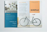 Simple Tri Fold Brochure  Broshure  Graphic Design Brochure regarding Adobe Indesign Tri Fold Brochure Template