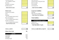 Small Business Balance  Template Ideas Wonderful Sheet for Business Balance Sheet Template Excel