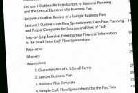 Small Vegetable Business Plan Large Size Of Sample Agriculturals regarding Livestock Business Plan Template