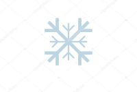Snowflake Icon Template Christmas Snowflake Blank Background — Stock throughout Blank Snowflake Template