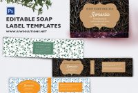 Soap Label Template Id  Aiwsolutions with Ingredient Label Template