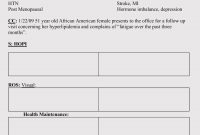Soap Note Examples Blank Formats  Writing Tips in Blank Soap Note Template