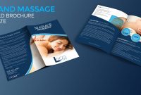 Spa And Massage Biofold Brochure Template  Graphic Reserve with regard to Membership Brochure Template