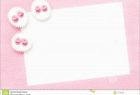 Special Christening Invitation For Baby Girl Blank Template Very for Blank Christening Invitation Templates