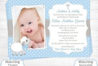 Special Invitation Card Christening Layout Invitation Template intended for Baptism Invitation Card Template
