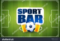 Sport Football Bar Menu Design Template Stock Vector Royalty Free in Football Menu Templates