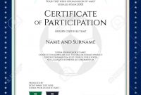 Sport Theme Certificate Of Participation Template For Football throughout Star Naming Certificate Template