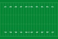 Sports Field Templates within Blank Football Field Template