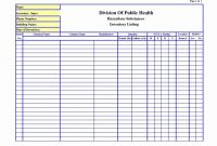 Spreadsheet Hotel Housekeeping Inventory Linen Sheet Luxury intended for Stock Report Template Excel