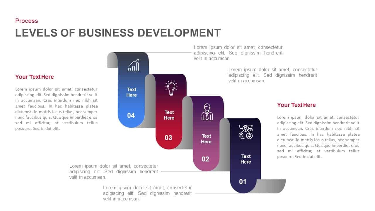 Stages Of Business Development Template For Powerpoint And Keynote throughout Business Development Presentation Template