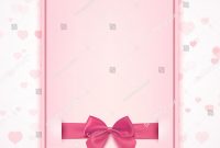 Stock Photo Blank Greeting Card Template For Baby Girl Shower throughout Free Blank Greeting Card Templates For Word