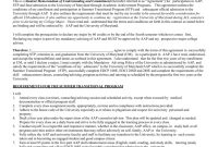 Student Participation Agreement intended for Program Participation Agreement Template