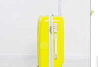 Suitcase Isolated On White Background Summer Holidays Travel in Blank Suitcase Template