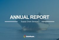 Supply Chain Annual Report Powerpoint Templates pertaining to Annual Report Ppt Template