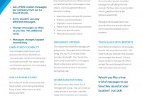 Template Business One Sheet  Savethemdctrails inside Business One Sheet Template