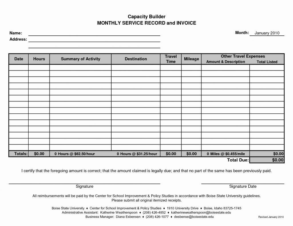 Template For Monthlyoice Excel Blankoicing Hire Sample Motor Monthly regarding Monthly Rent Invoice Template