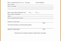 Template Ideas Accident Report Forms Incident Hazard Form And intended for Incident Hazard Report Form Template