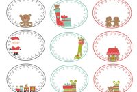 Template Ideas Christmas Gift Tag Templates  Surprising in Free Gift Tag Templates For Word