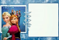 Template Ideas Frozen Birthday Invites How To Party Invitations within Frozen Birthday Card Template