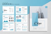 The Blue Annual Report pertaining to Summary Annual Report Template