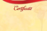 The Certificate Template «Rhythmic Gymnastics»  Dimaker  Templates pertaining to Gymnastics Certificate Template