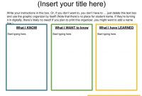 The Tech Lady  Templates For Google Drawings pertaining to Kwl Chart Template Word Document