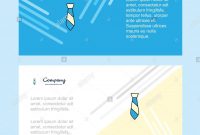 Tie Abstract Corporate Business Banner Template Horizontal intended for Tie Banner Template