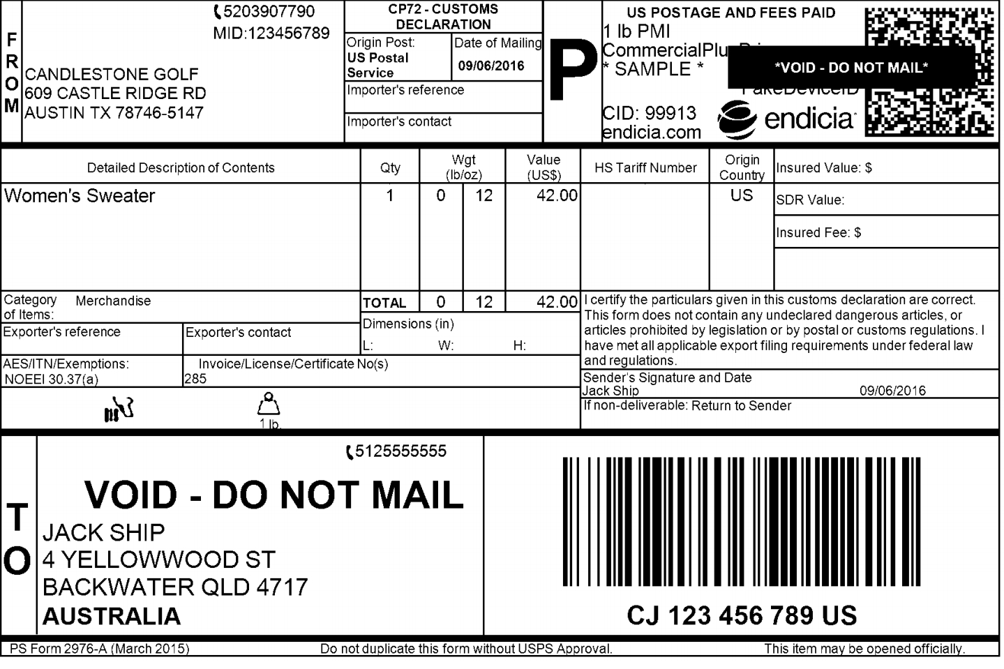 Tips To Make Sure Your International Shipping Label Format Is Perfect in International Shipping Label Template