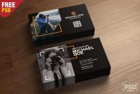 Today We Have A New Free Psd For You And It Is Photography Business intended for Free Business Card Templates For Photographers
