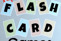 Top  Flash Card Games And Diy Flash Cards  True Aim with regard to Free Printable Flash Cards Template
